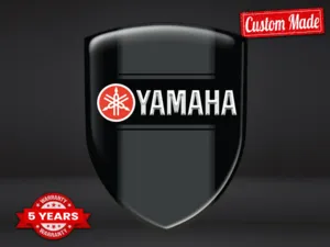Yamaha Adesivo Resina Edizione Racing Etichette Cupola Superiori
